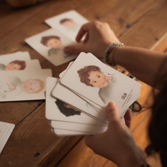 Cartes Signer avec bébé, La p'tite Ourse, dès 6 mois, fabriqué en France