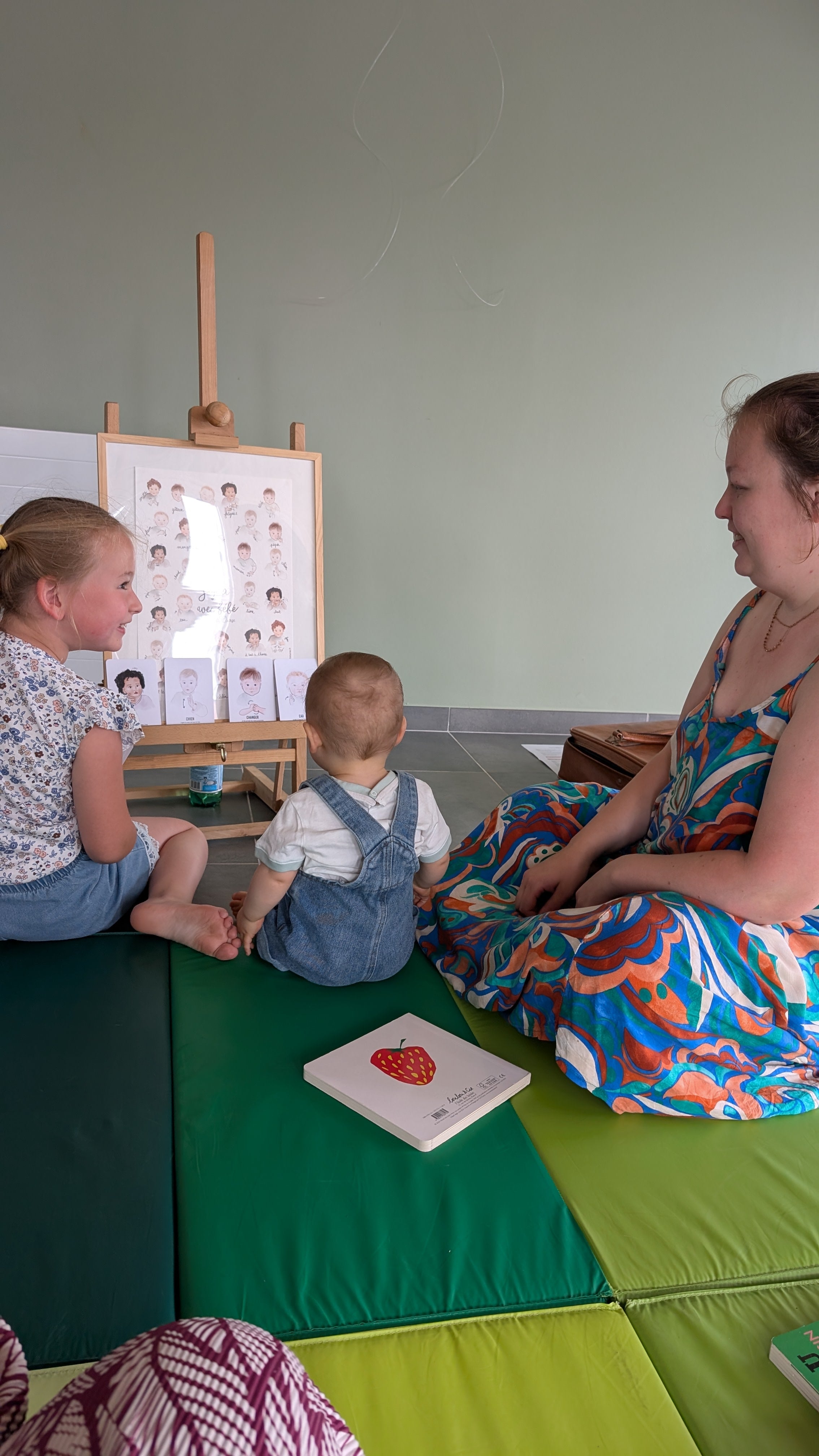 Séance lecture signée avec bébé Valenciennes