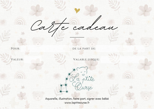 Carte Cadeau