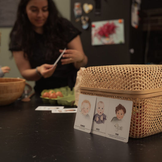 Les cartes à table ! accompagnent bébé lors des repas
