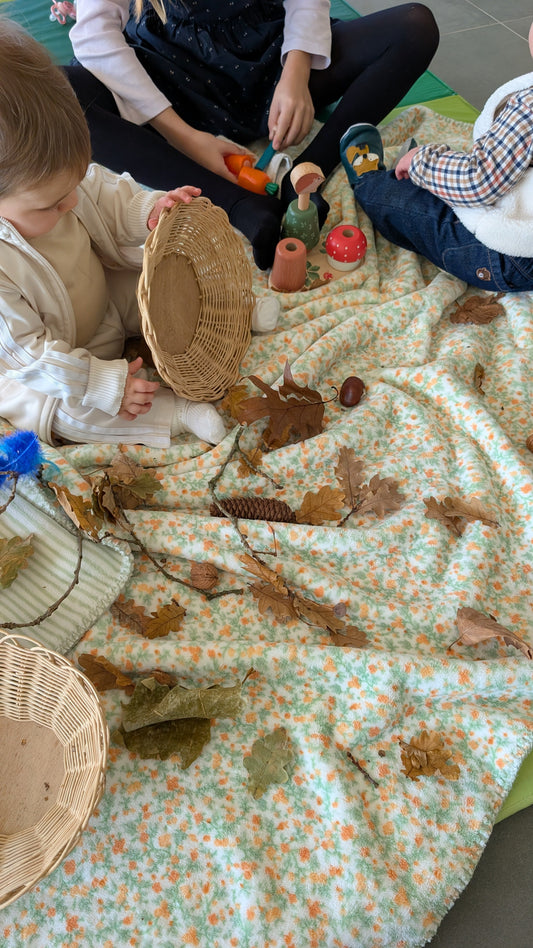 Premier plateau de transvasement à 12 mois | La P'tite Ourse