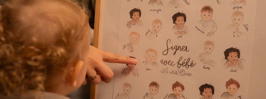 mettre en place le bébé signe