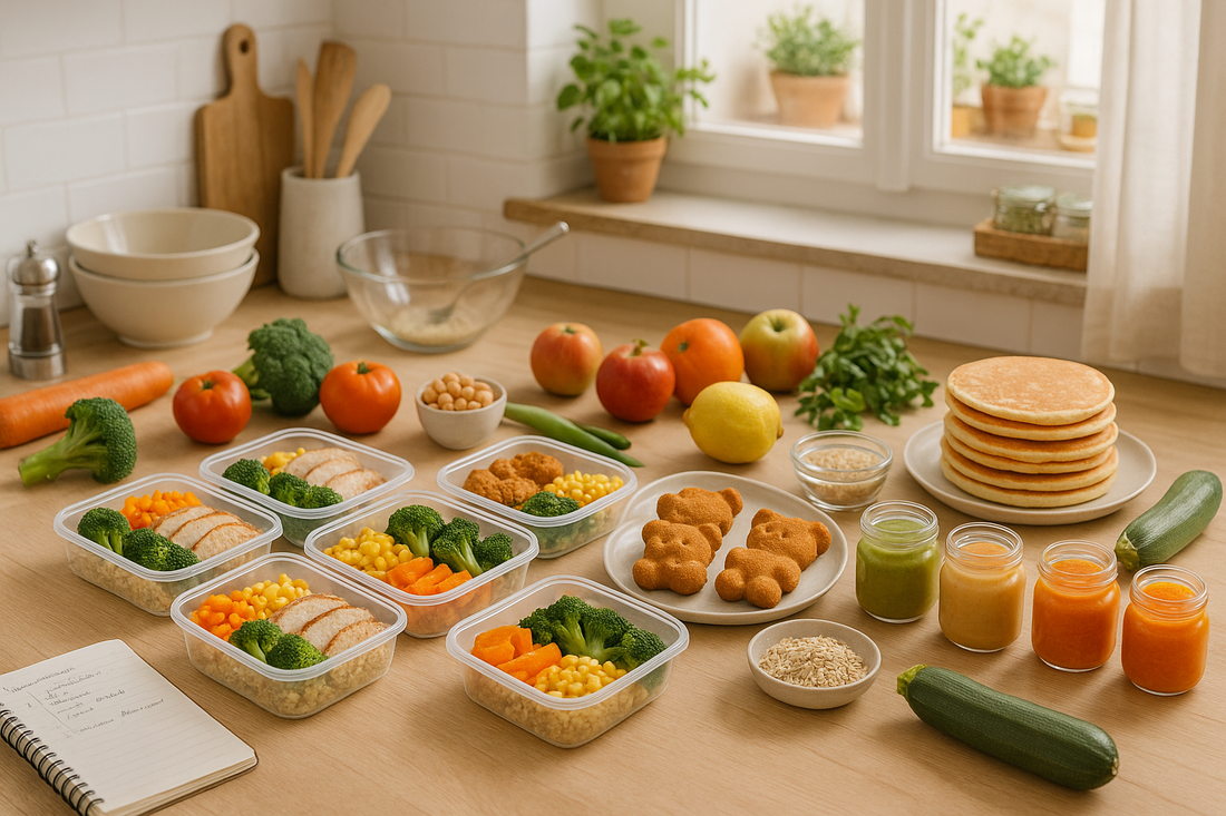 organisation pour les repas de bébé 15 mois