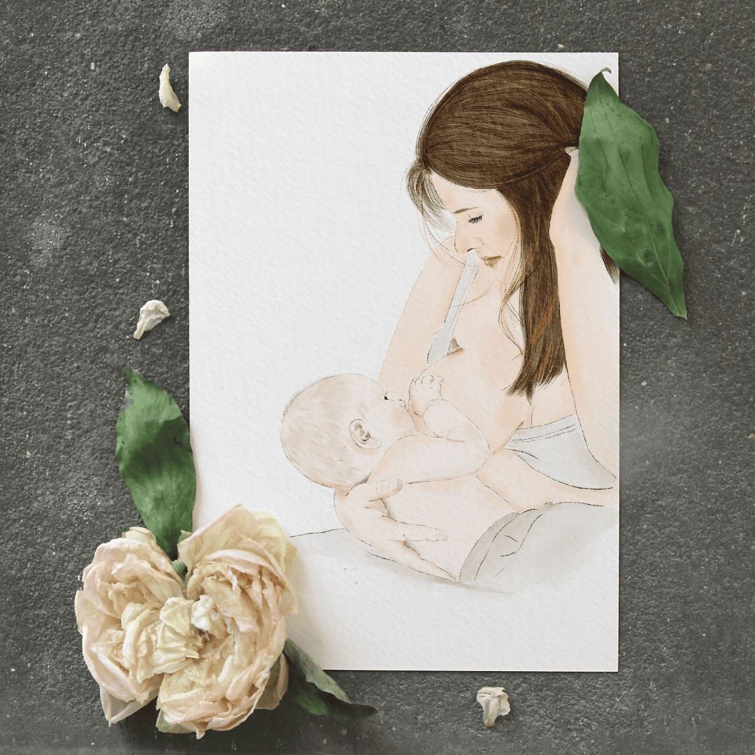 cadeau de naissance portrait lacté la petite ourse