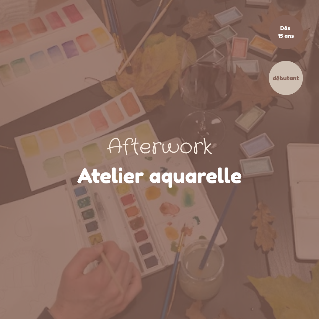 atelier aquarelle la ptite ourse wallers