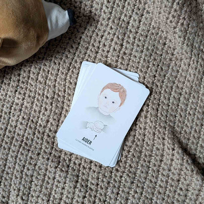 carte bébé signe aider
